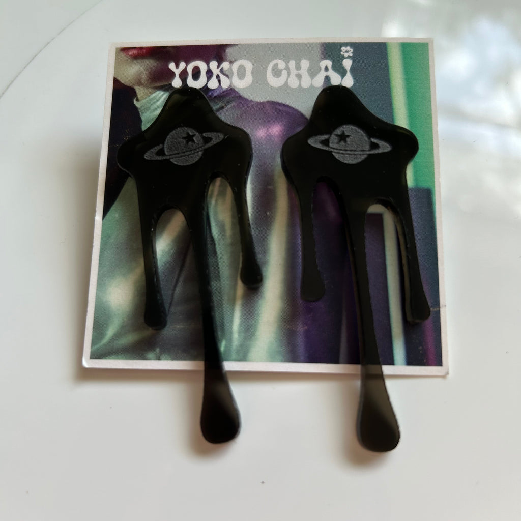 Space Drip Earrings