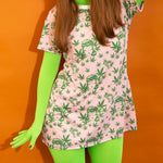 Green Chai Tee Mini Dress