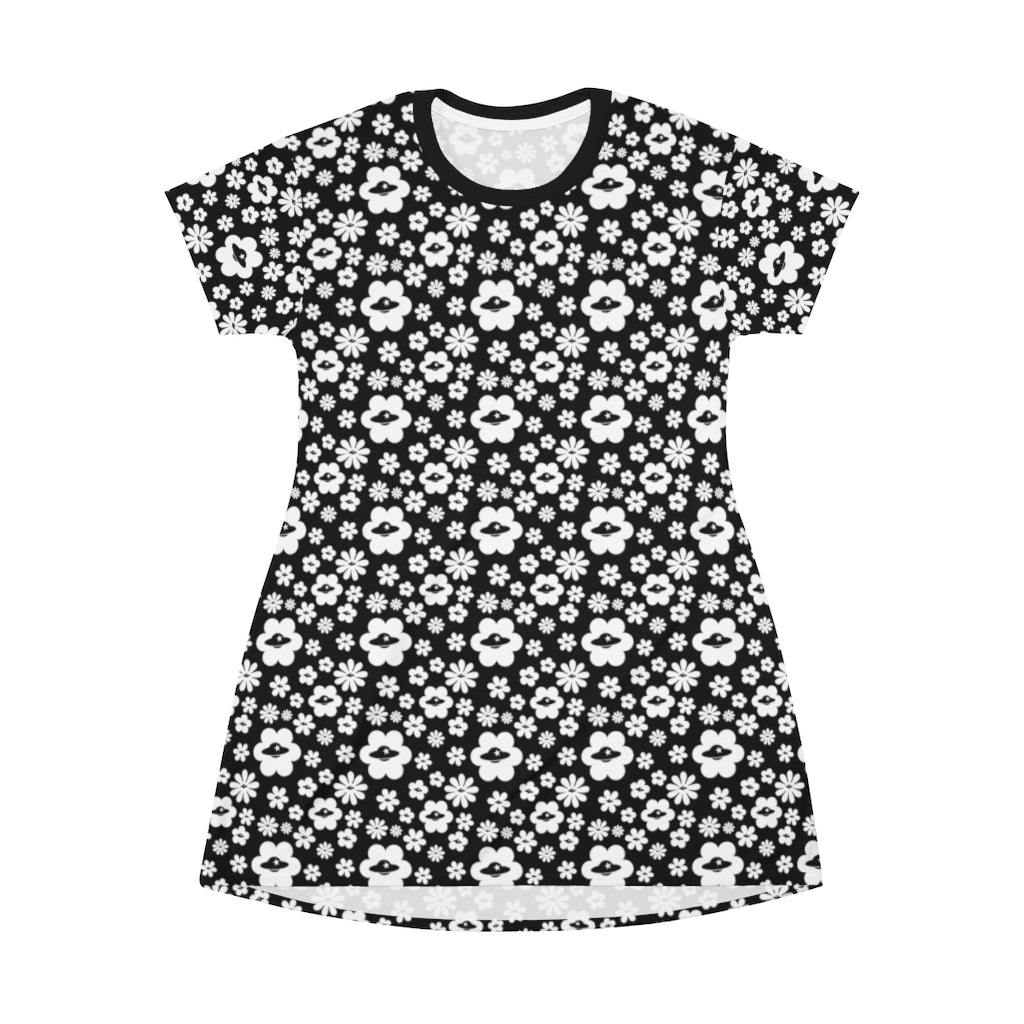 Space Daisy T-Shirt Dress